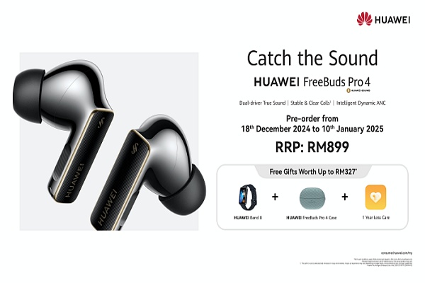 Experience the Magic of Authentic Sound: Say Hello to HUAWEI FreeBuds Pro 4!